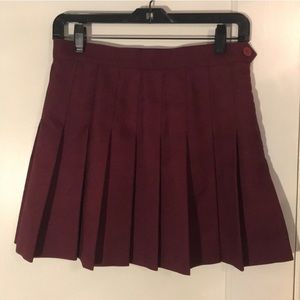 American Apparel Pleated Skirt